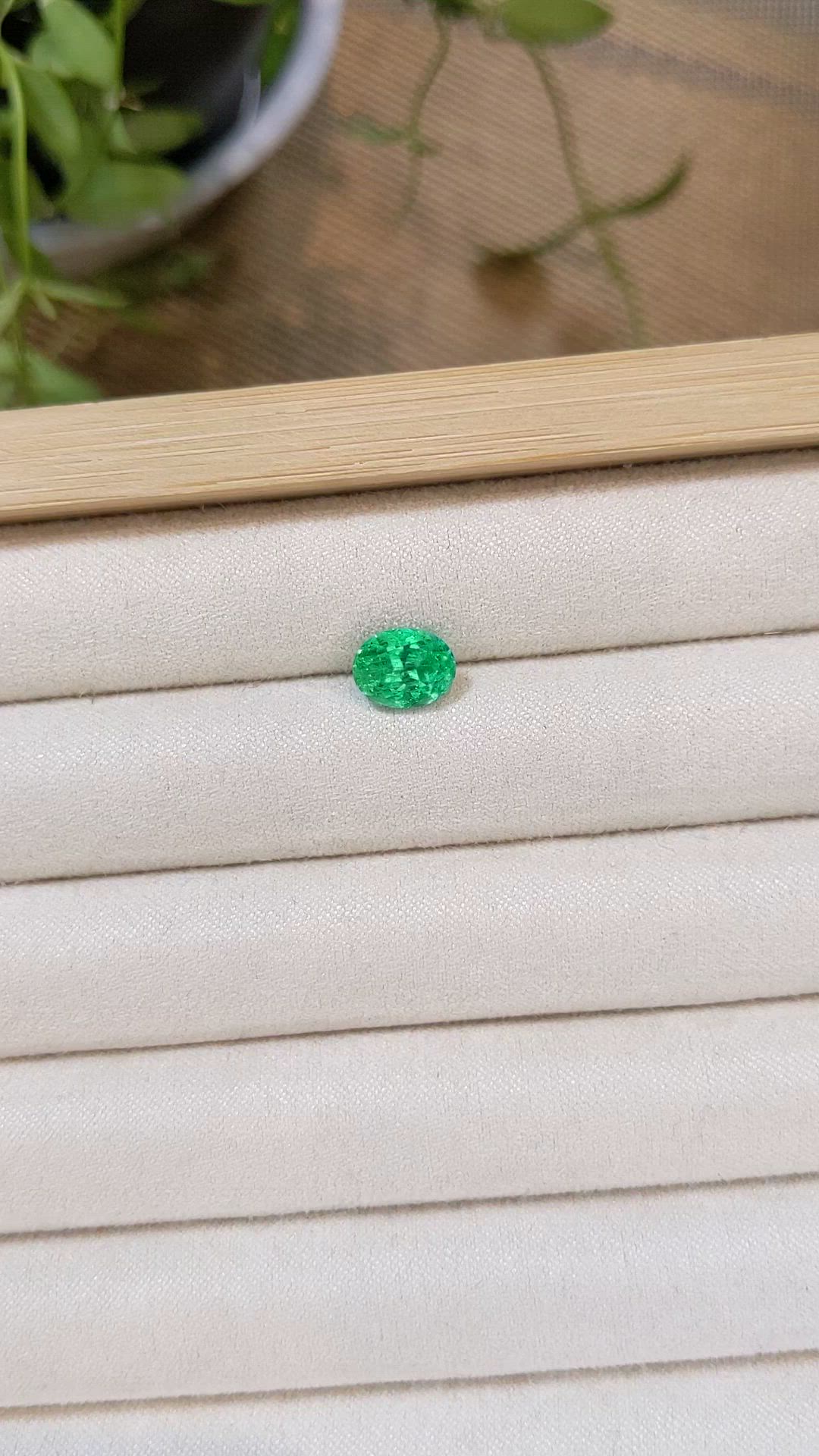 1.87 Ct. Emerald from Russia Size Video