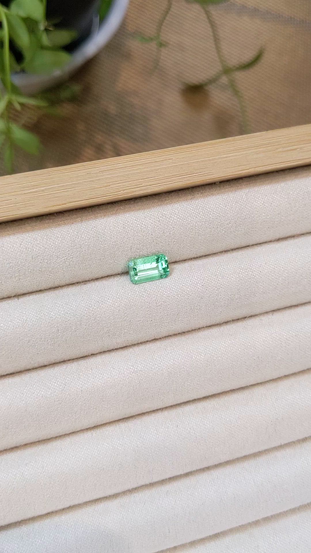 1.26 Ct. Emerald from Russia Size Video
