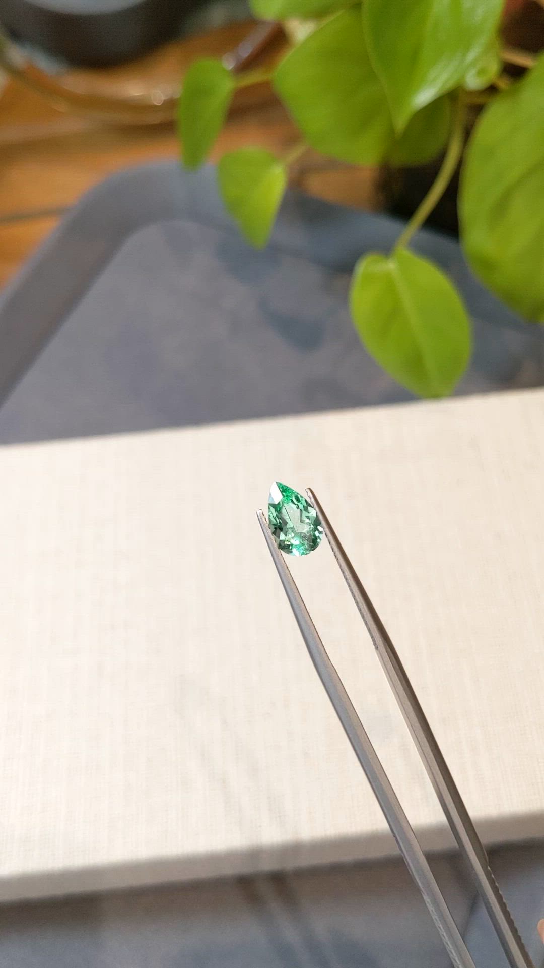 1.27 Ct. Emerald from Russia Size Video