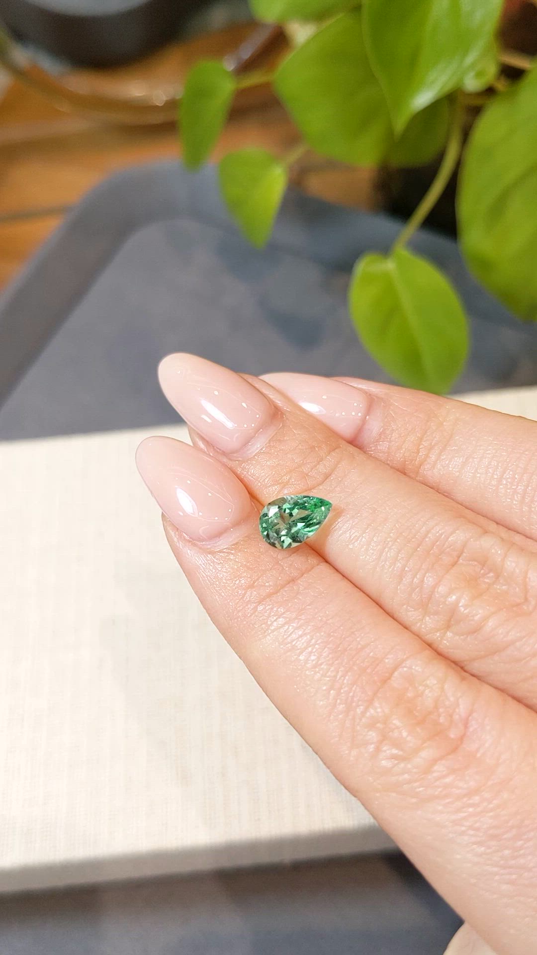 1.27 Ct. Emerald from Russia Size Video