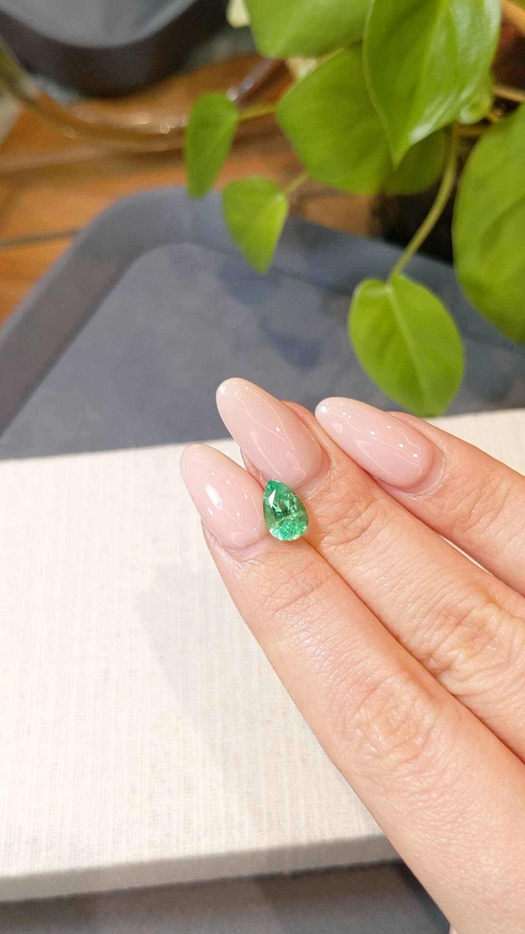 1.52 Ct. Emerald from Russia Size Video