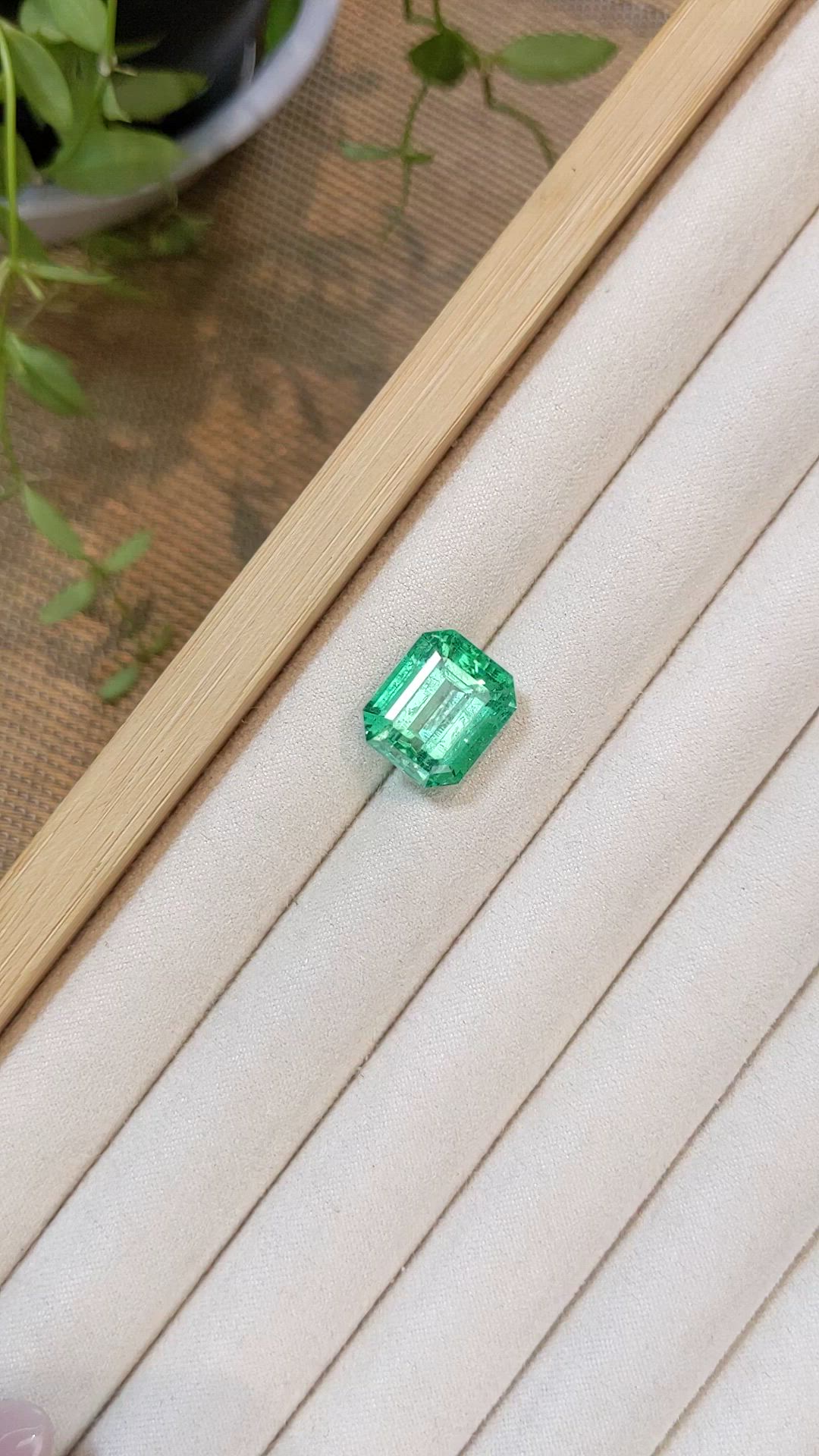 11.42 Ct. Emerald from Russia Size Video