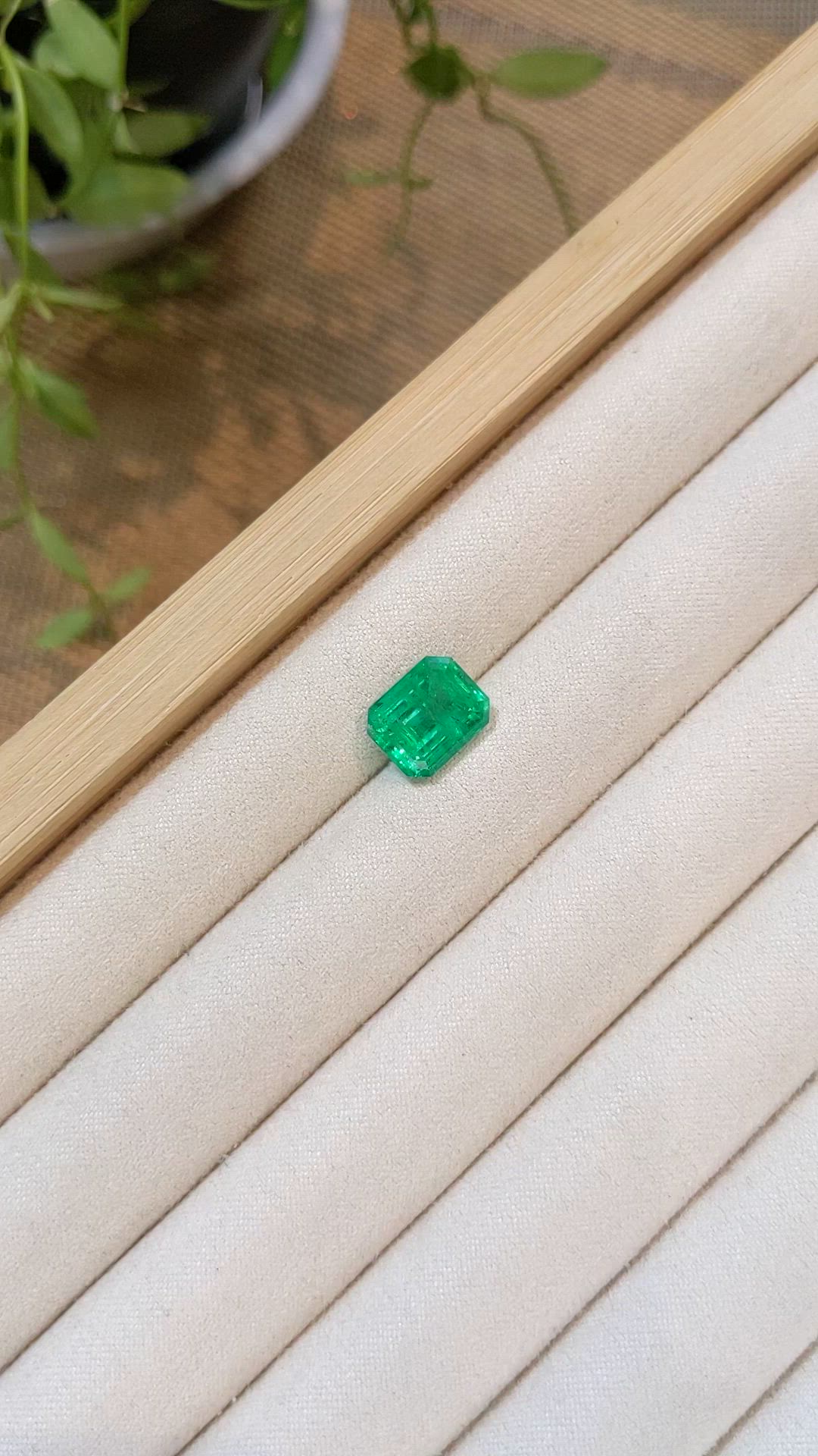 3.92 Ct. Emerald from Russia Size Video