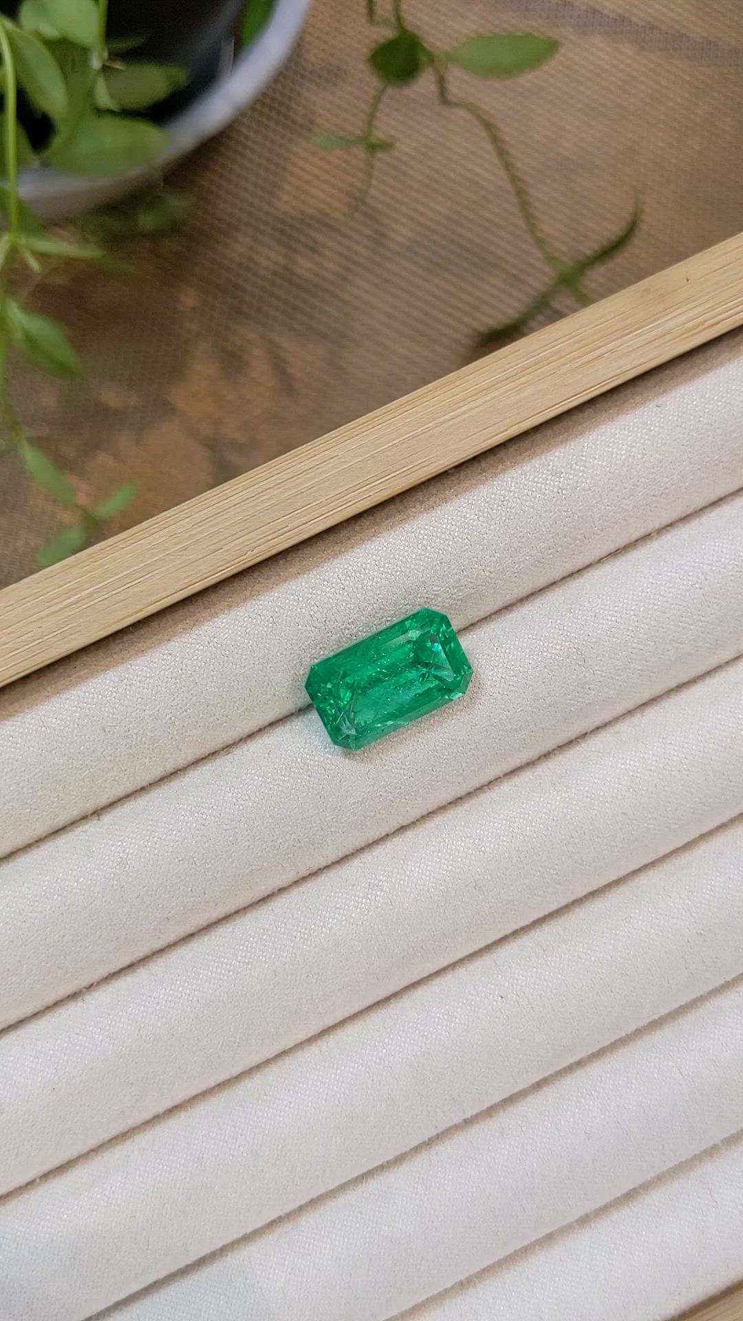 8.82 Ct. Emerald from Russia Size Video