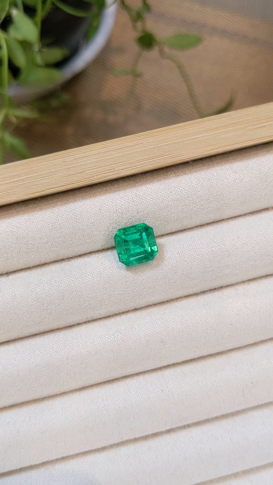 4.12 Ct. Emerald from Russia Size Video