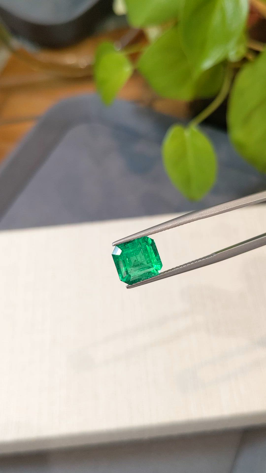 4.17 Ct. Emerald from Russia Size Video