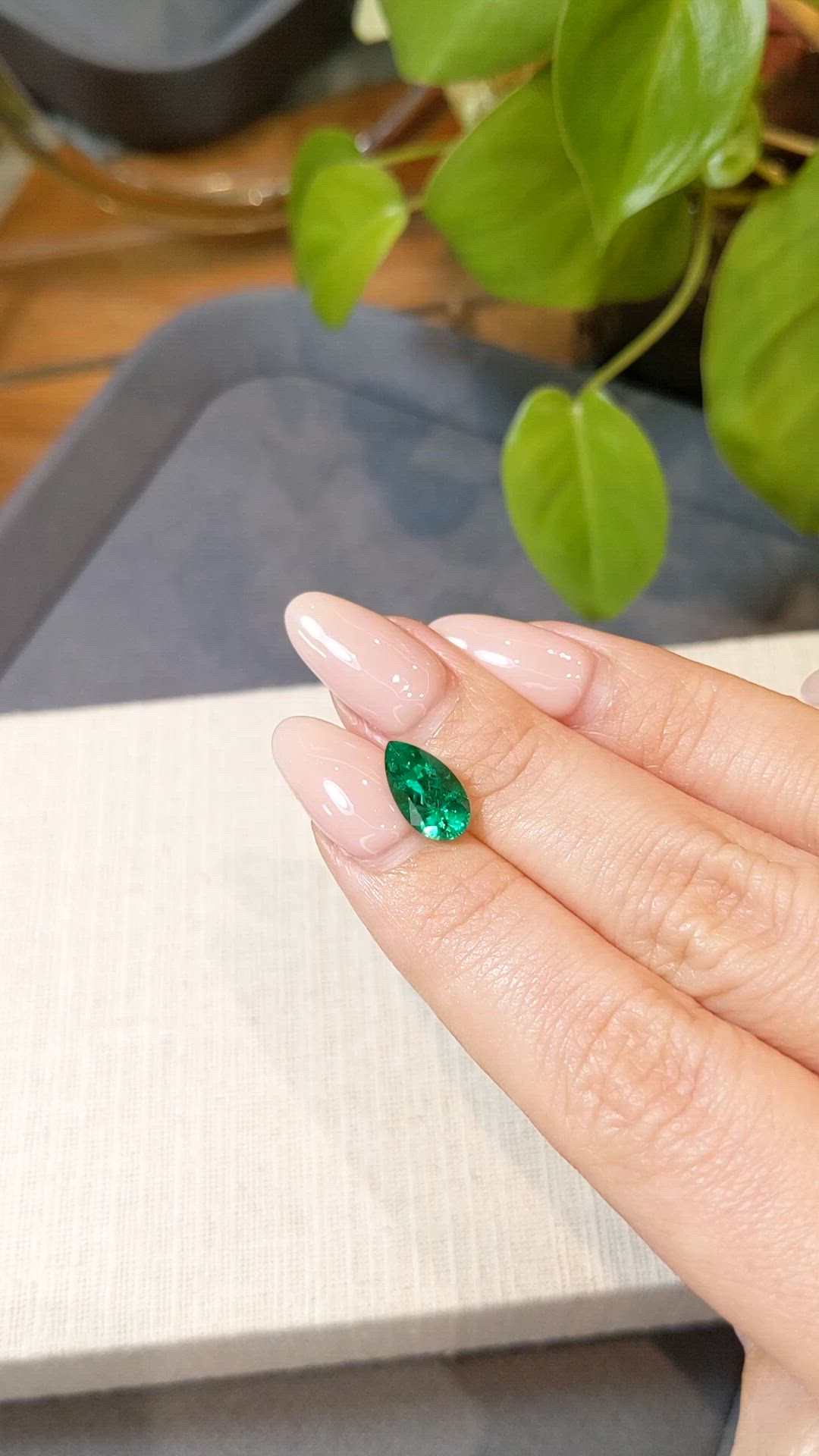 1.85 Ct. Emerald from Russia Size Video