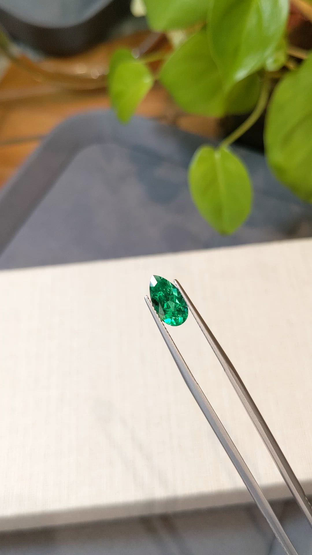 1.85 Ct. Emerald from Russia Size Video