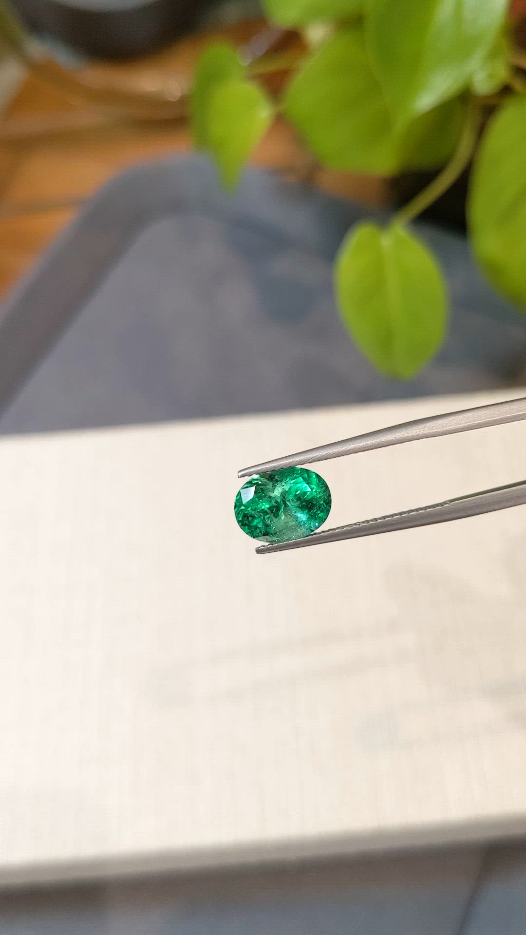2.84 Ct. Emerald from Russia Size Video