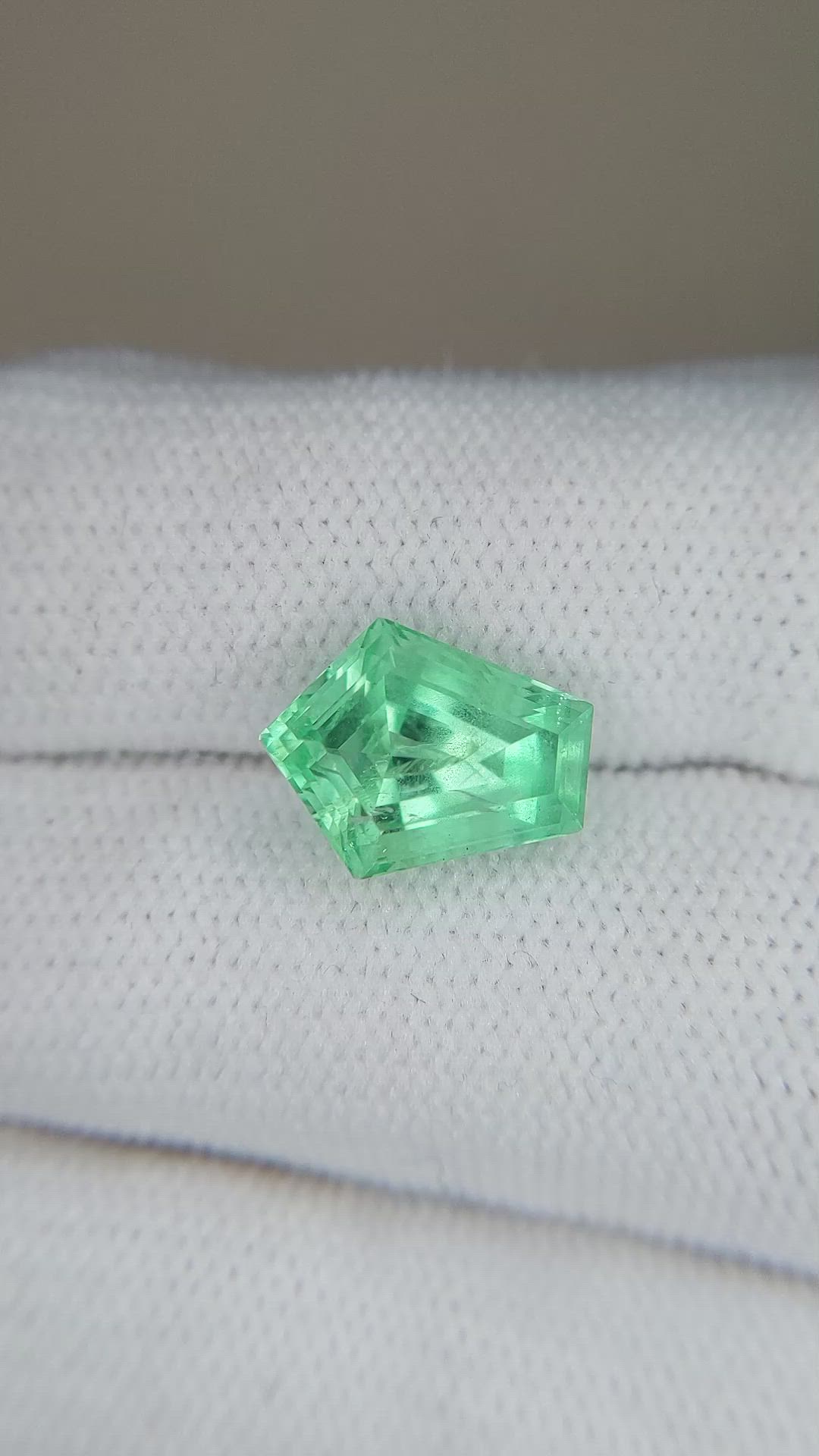 3.48 Ct. Emerald from Russia Size Video