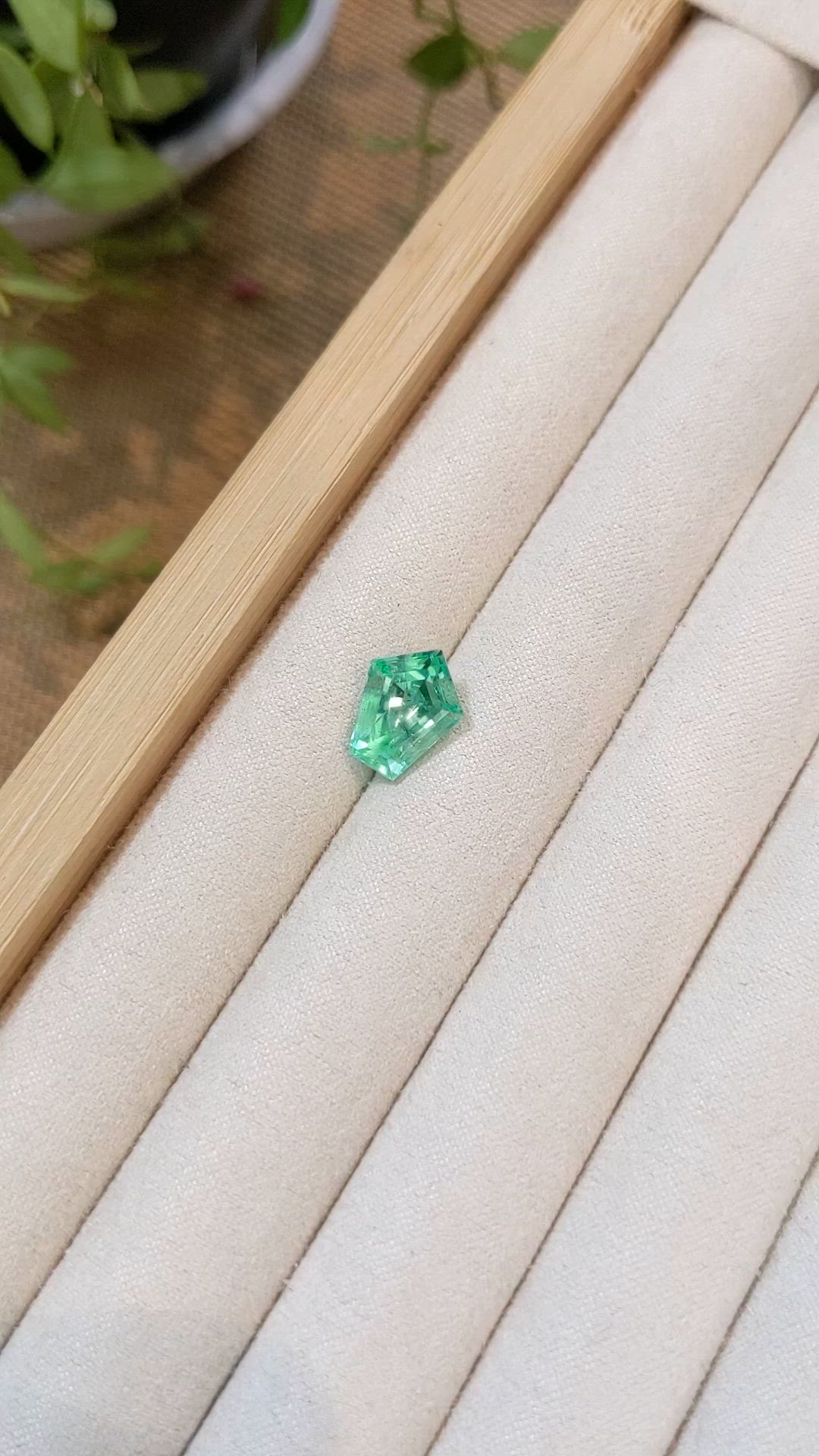 3.48 Ct. Emerald from Russia Size Video