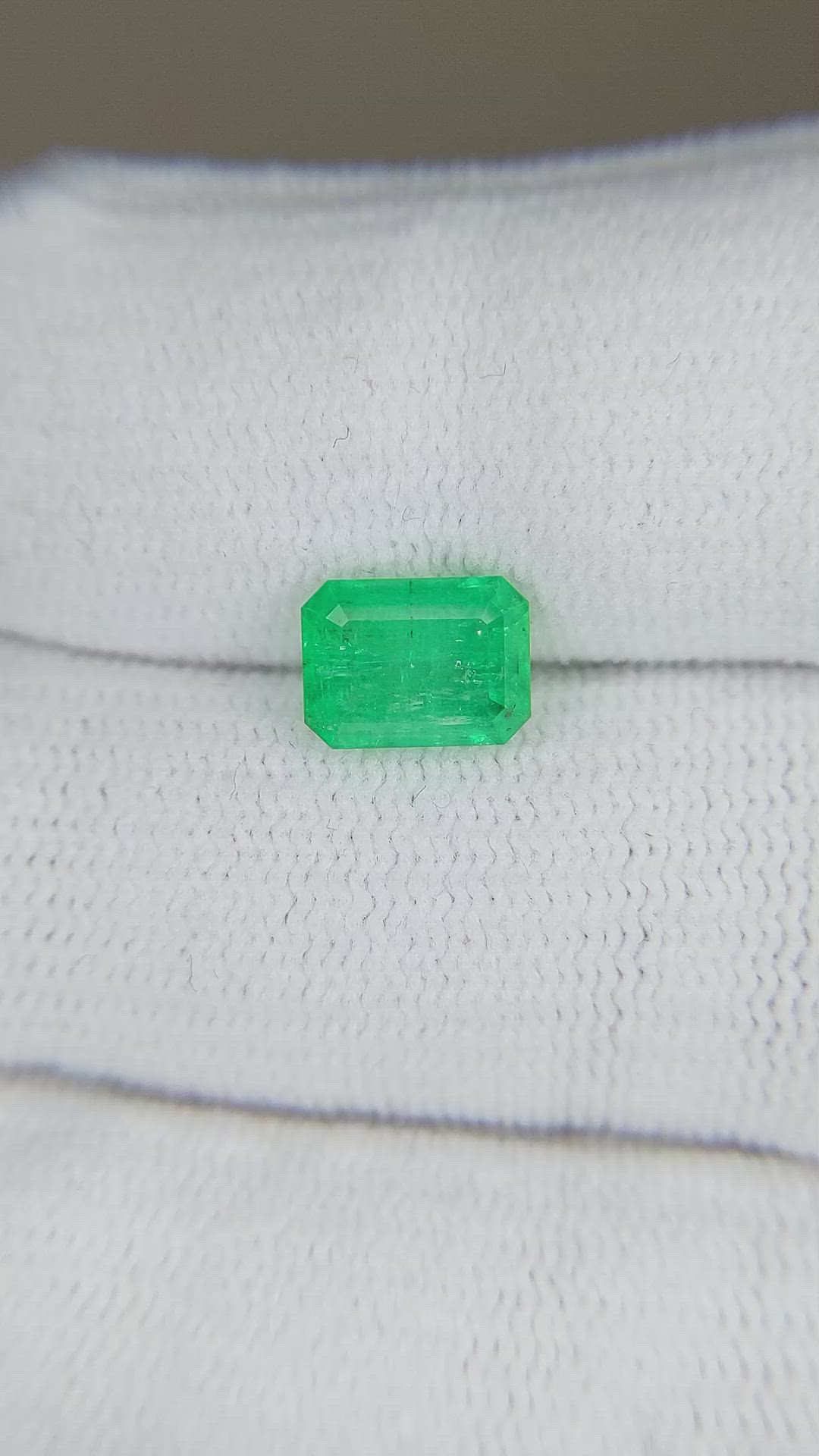 1.76 Ct. Emerald from Zambia Size Video