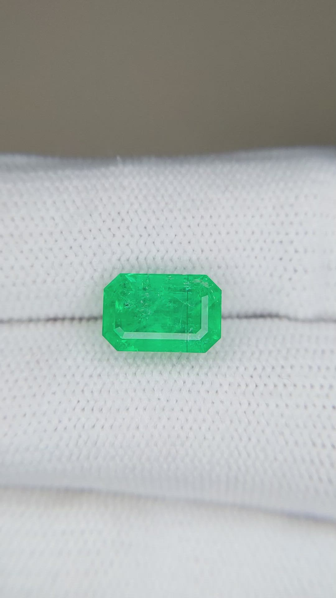 3.04 Ct. Emerald from Zambia Size Video
