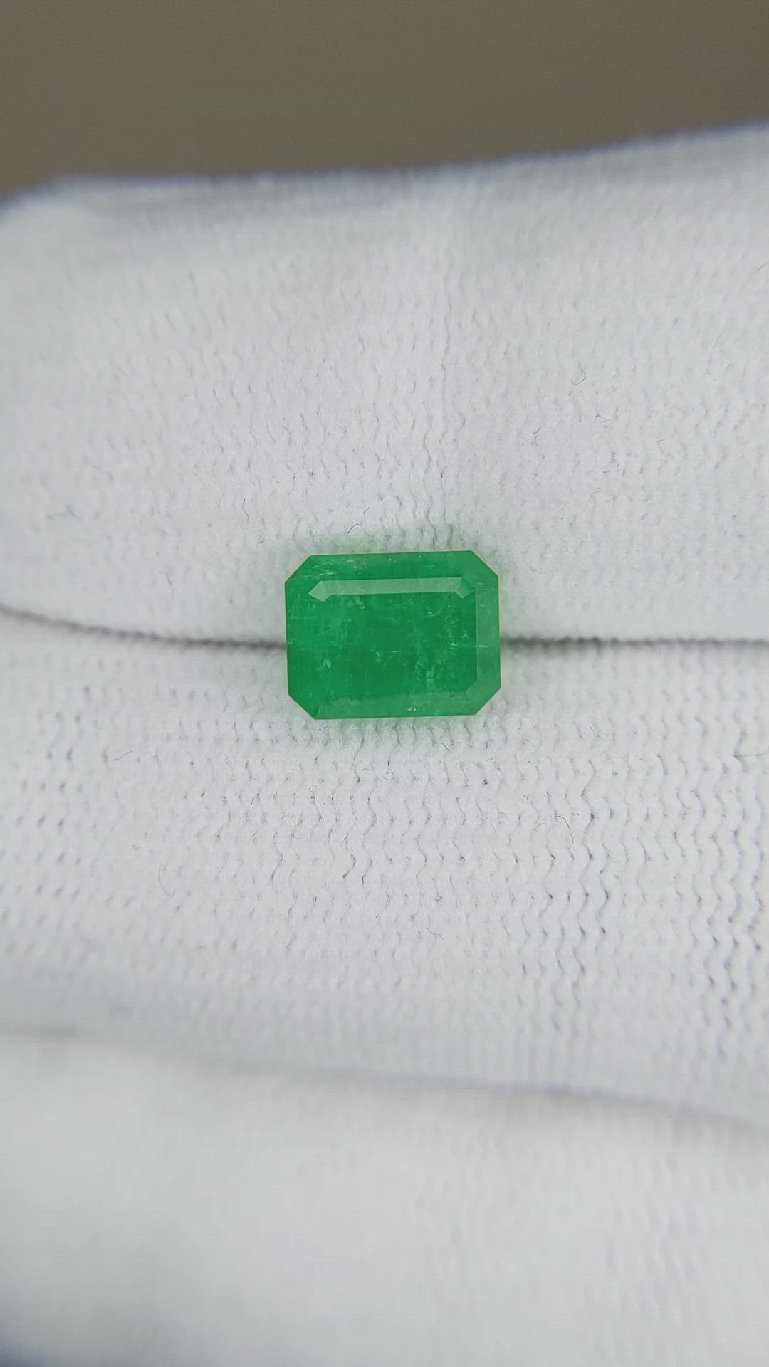 2.06 Ct. Emerald from Zambia Size Video