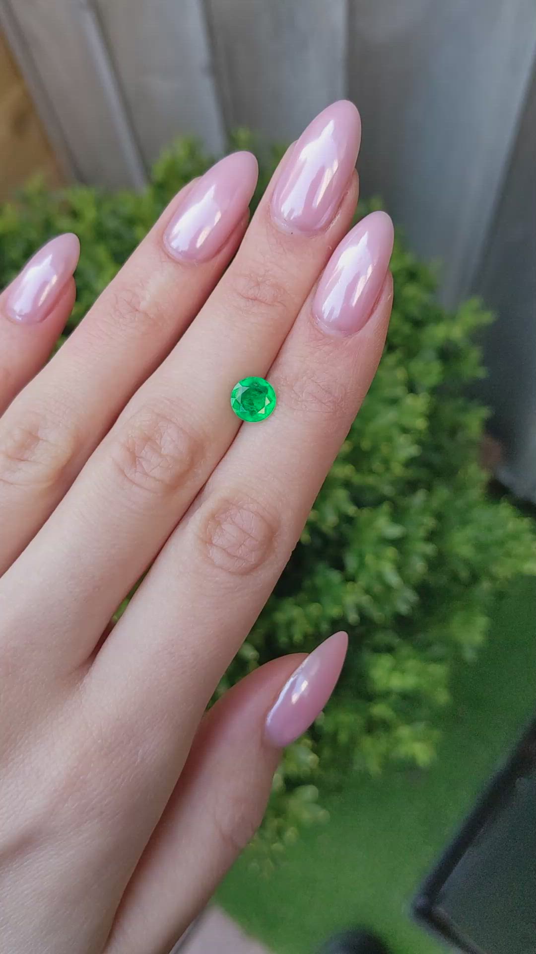 1.17 Ct. Emerald from Colombia Size Video