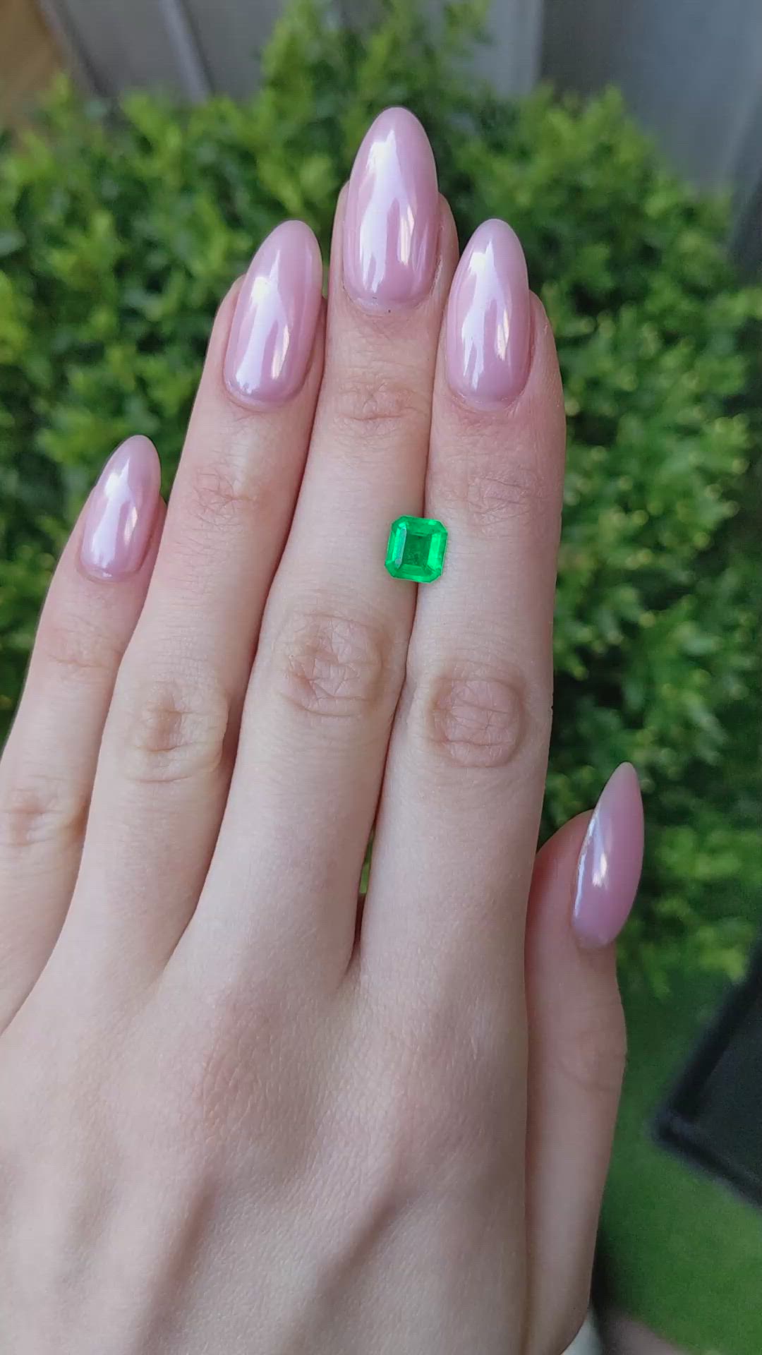 1.32 Ct. Emerald from Colombia Size Video