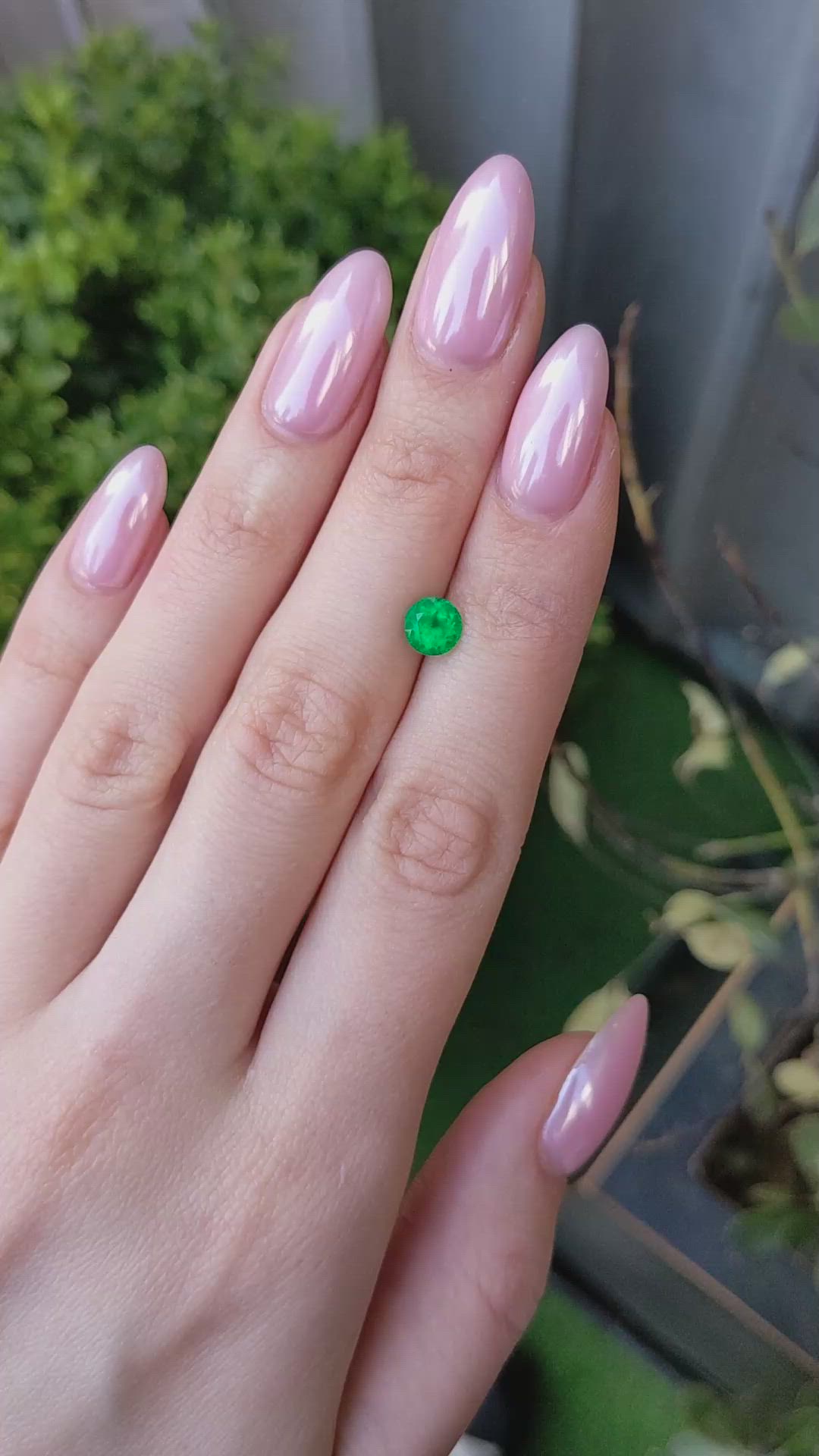 1.08 Ct. Emerald from Colombia Size Video