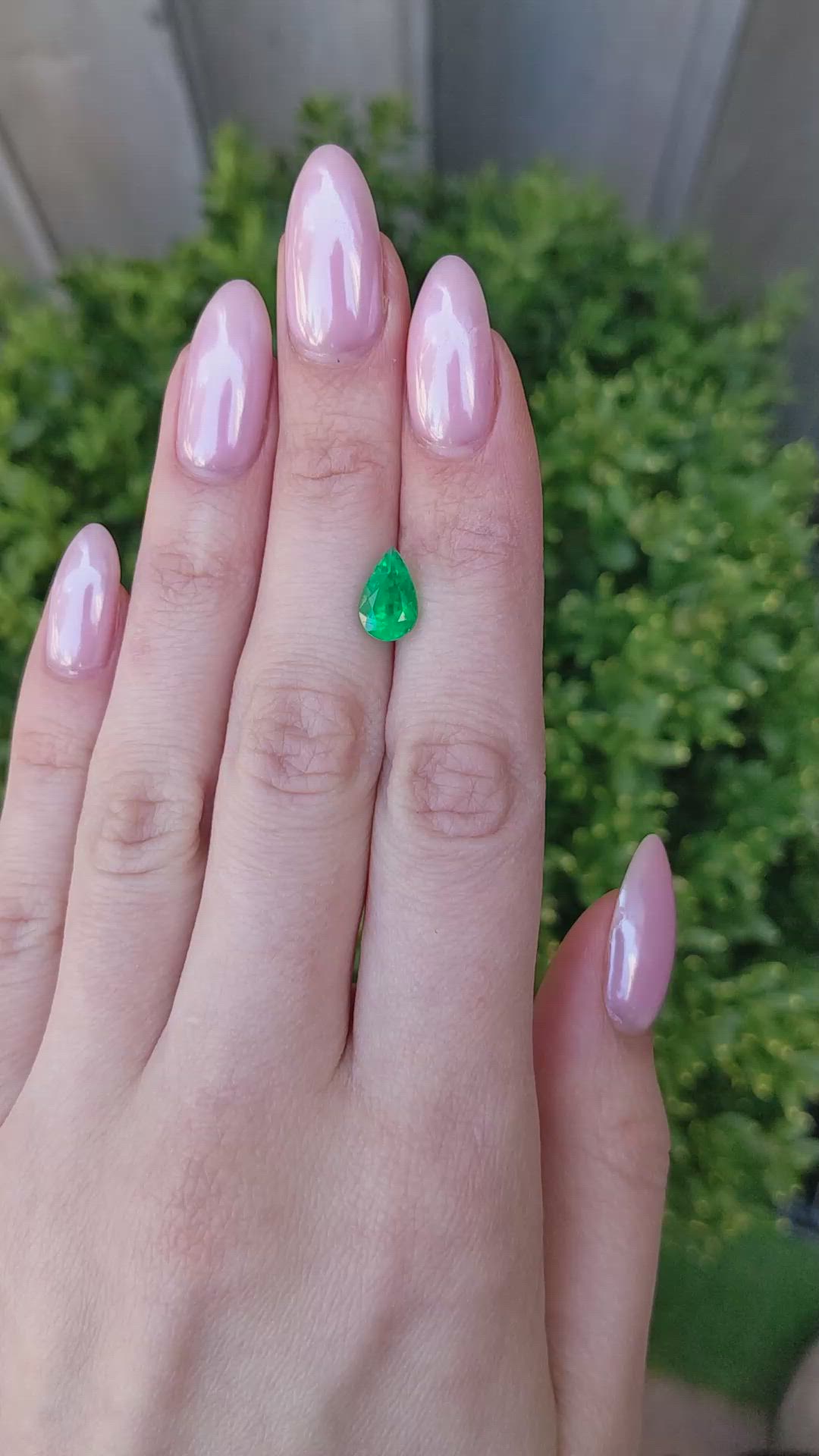 1.94 Ct. Emerald from Colombia Size Video