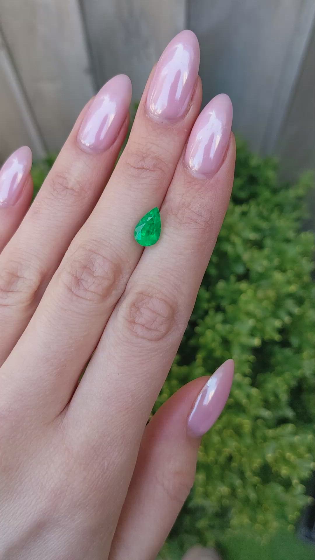 1.94 Ct. Emerald from Colombia Size Video