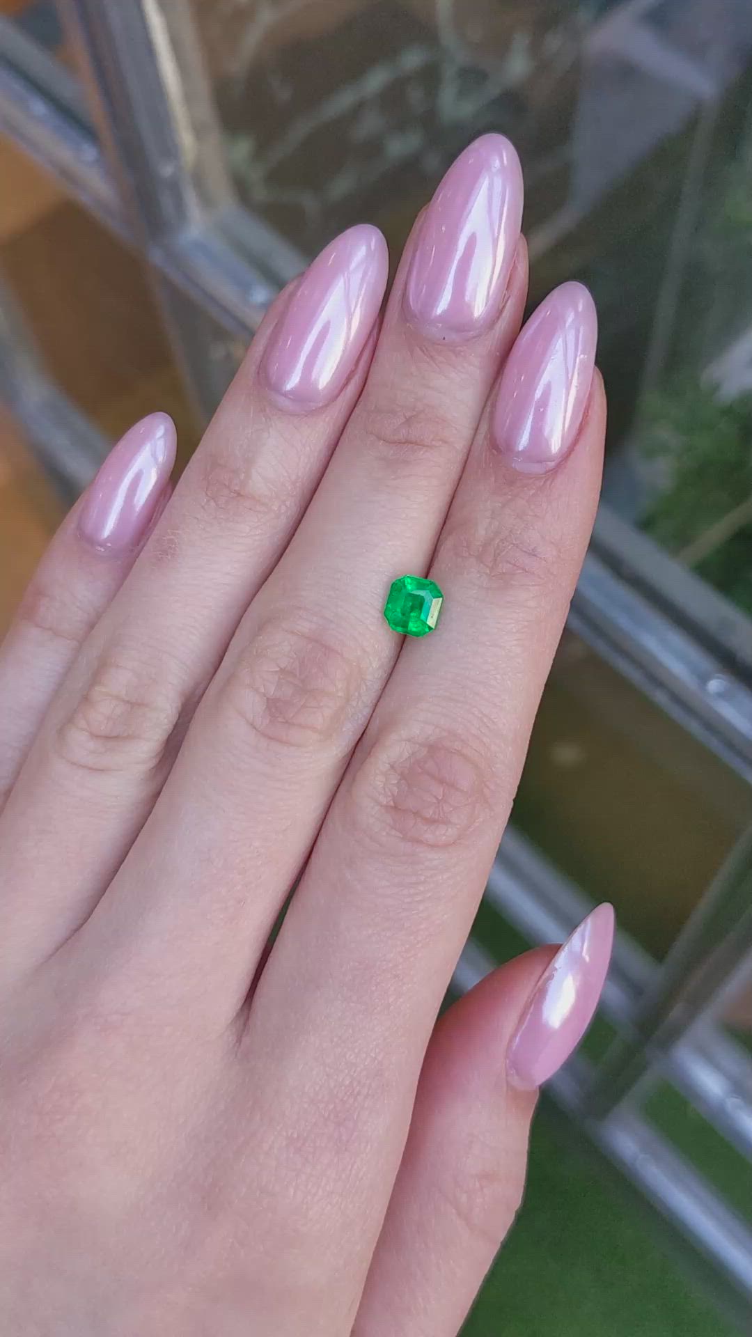 1.05 Ct. Emerald from Colombia Size Video