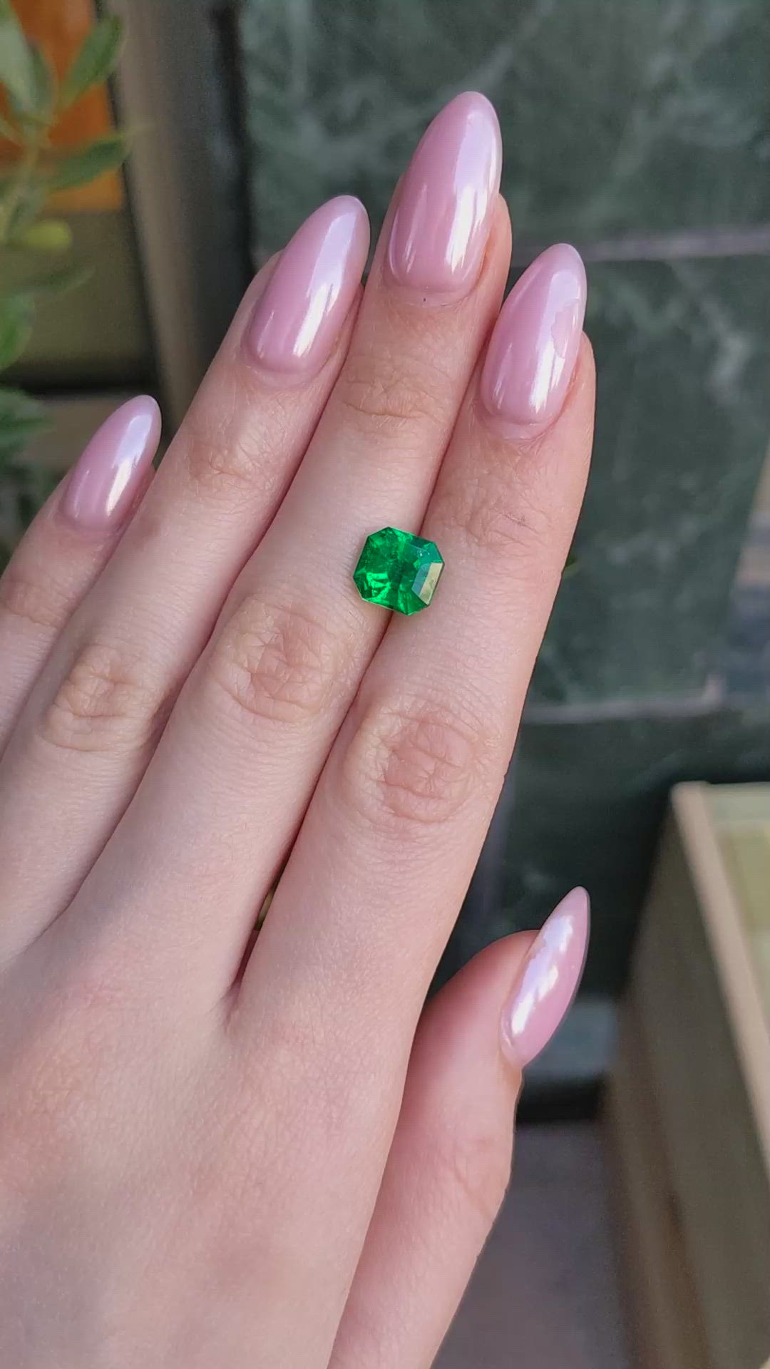 3.00 Ct. Emerald from Colombia - Muzo Size Video