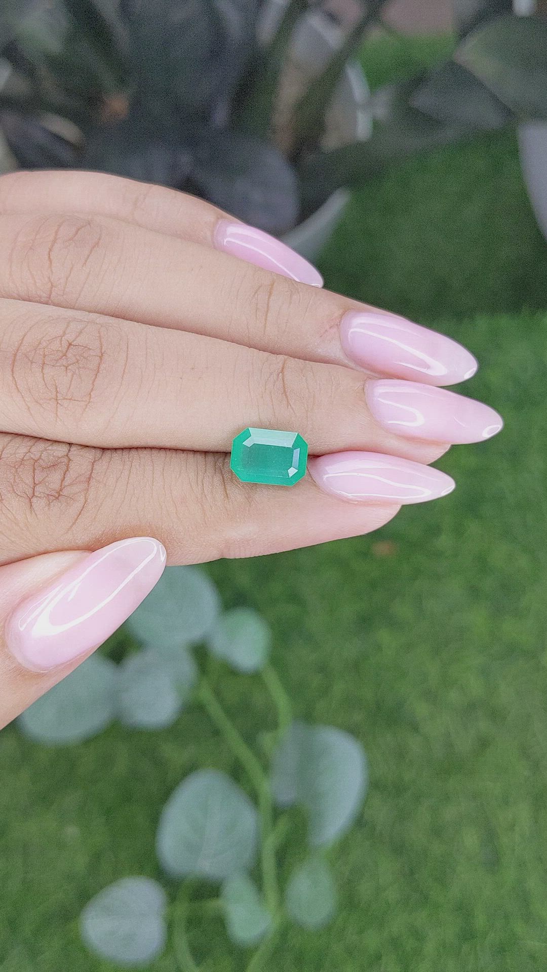 1.93 Ct. Emerald from Zambia Size Video