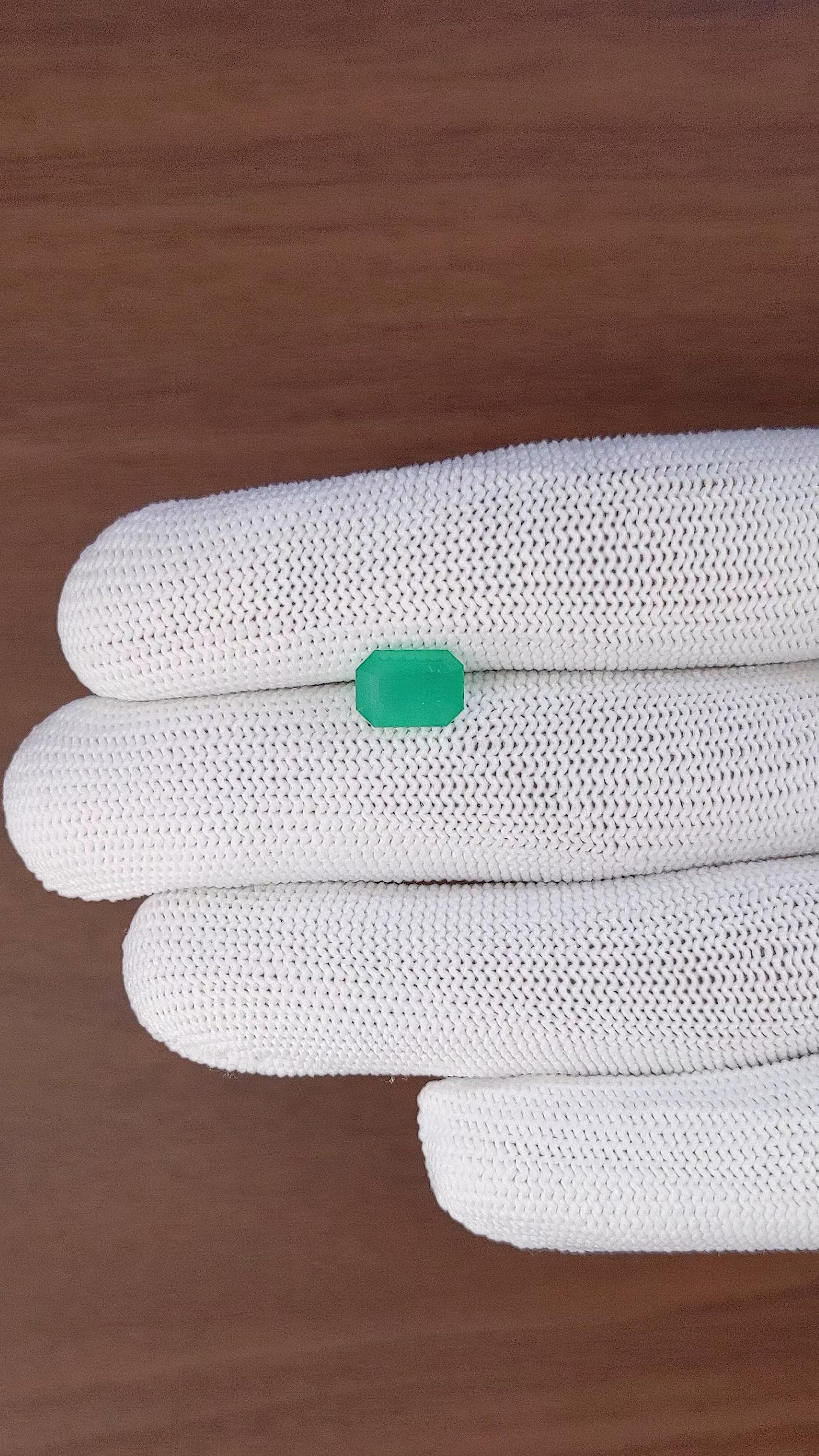 1.93 Ct. Emerald from Zambia Size Video
