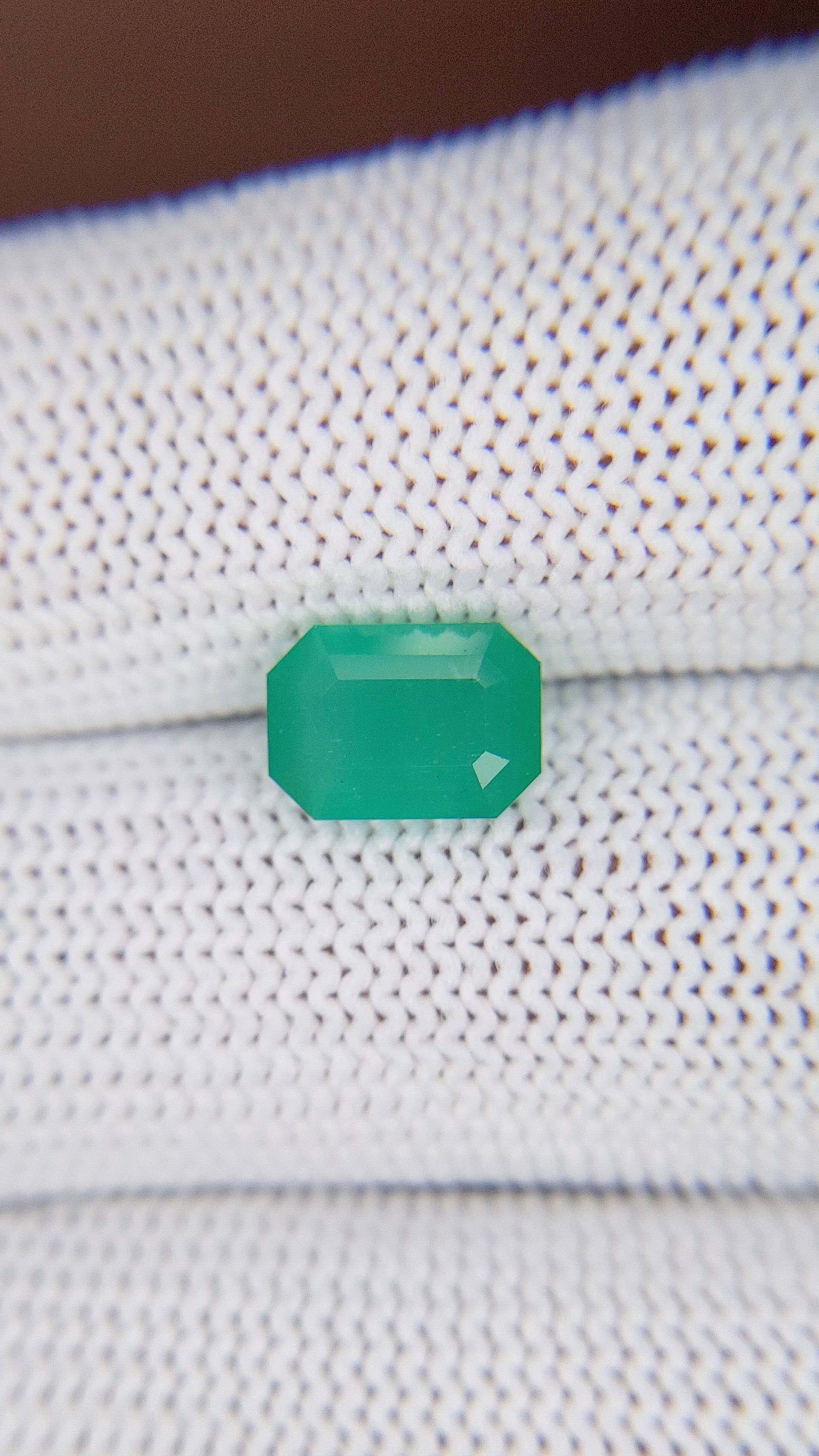 1.93 Ct. Emerald from Zambia Size Video