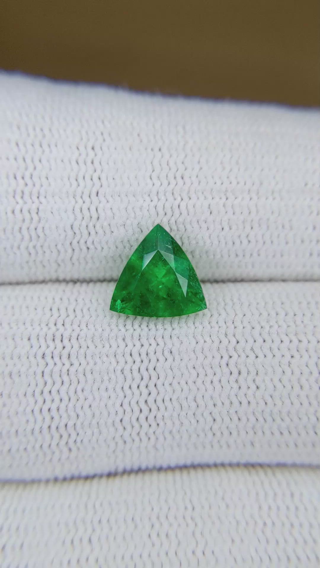1.51 Ct. Emerald from Colombia Size Video