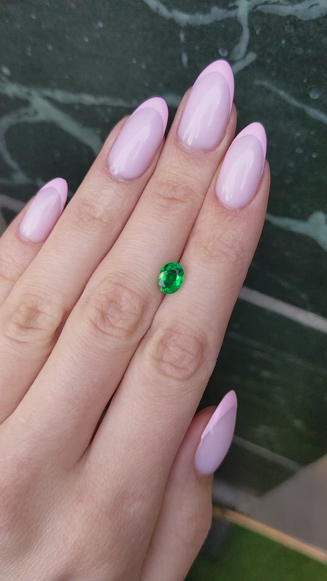 1.14 Ct. Emerald from Colombia Size Video