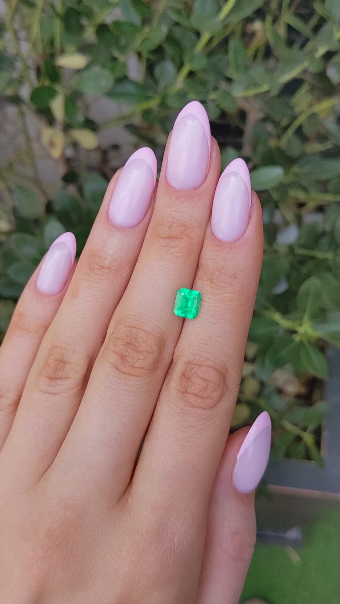 1.30 Ct. Emerald from Colombia Size Video
