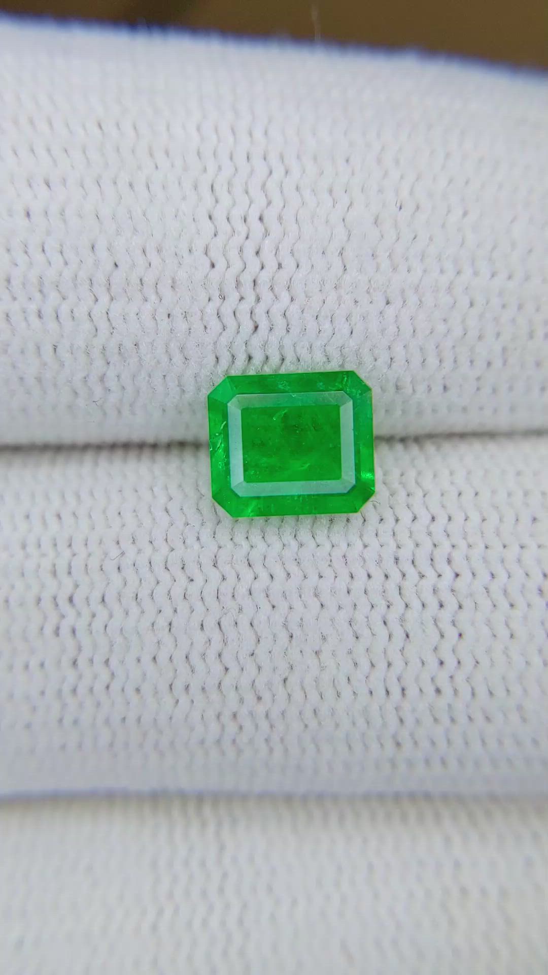 1.16 Ct. Emerald from Colombia Size Video
