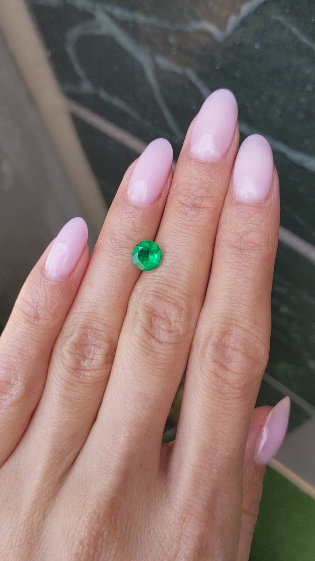 1.05 Ct. Emerald from Colombia Size Video