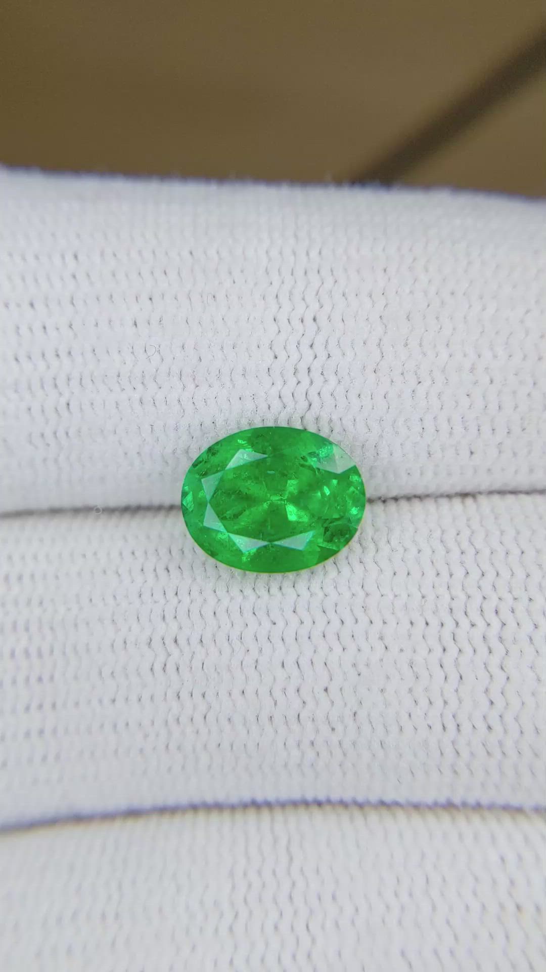 1.97 Ct. Emerald from Colombia Size Video