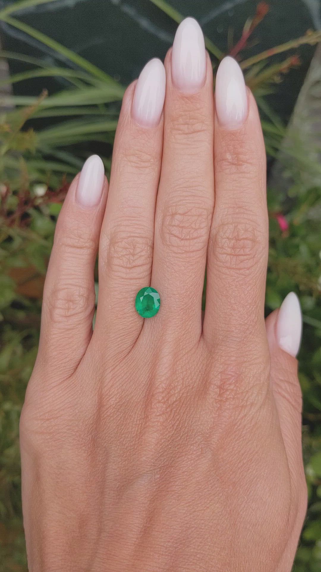 1.34 Ct. Emerald from Colombia Size Video