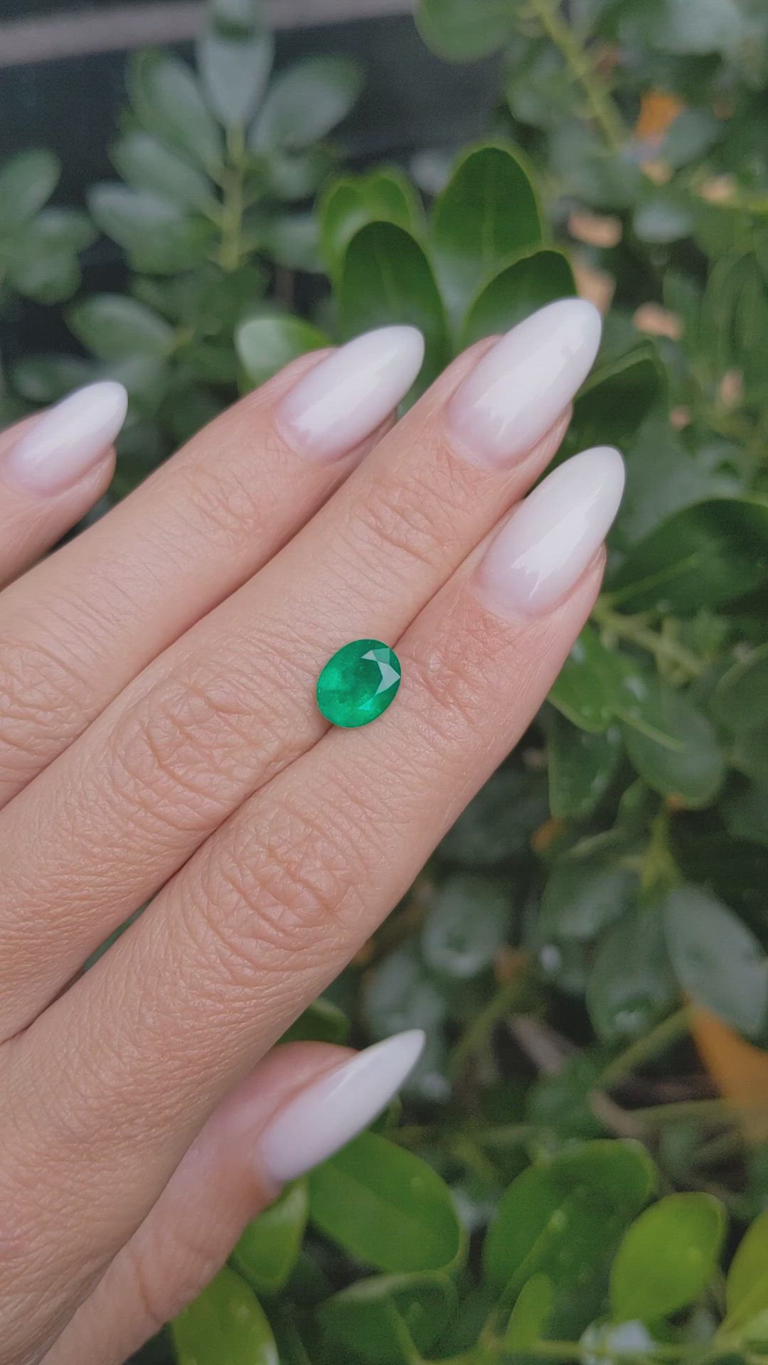 1.34 Ct. Emerald from Colombia Size Video