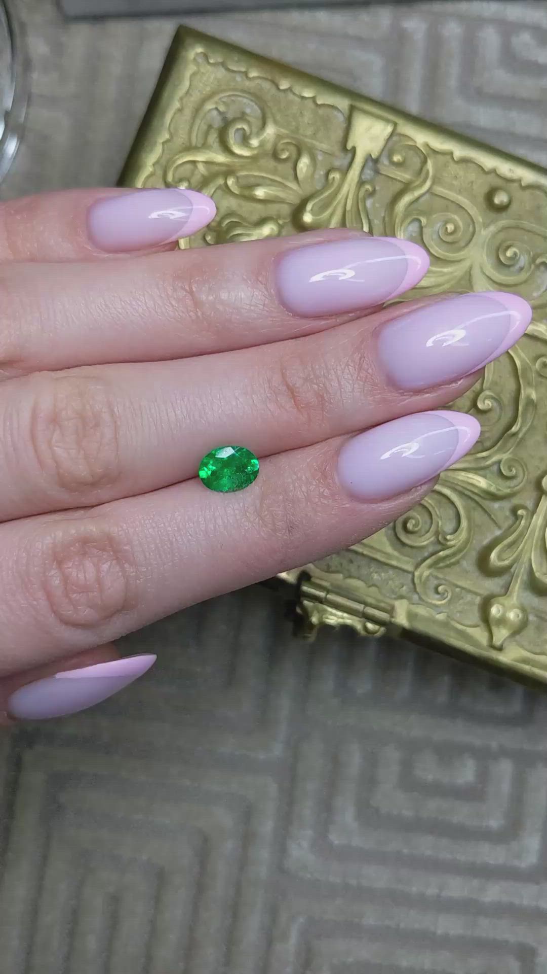 1.05 Ct. Emerald from Colombia Size Video