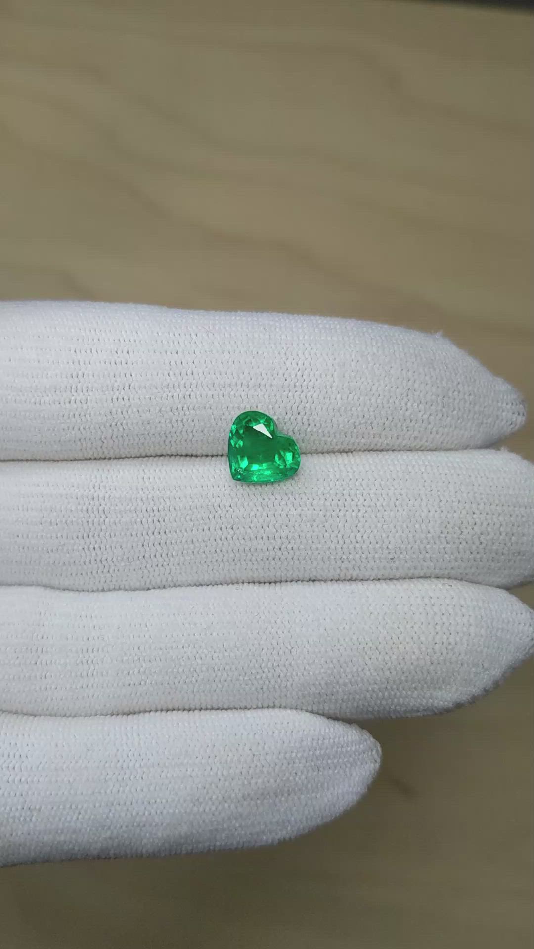 2.45 Ct. Emerald from Zambia Size Video
