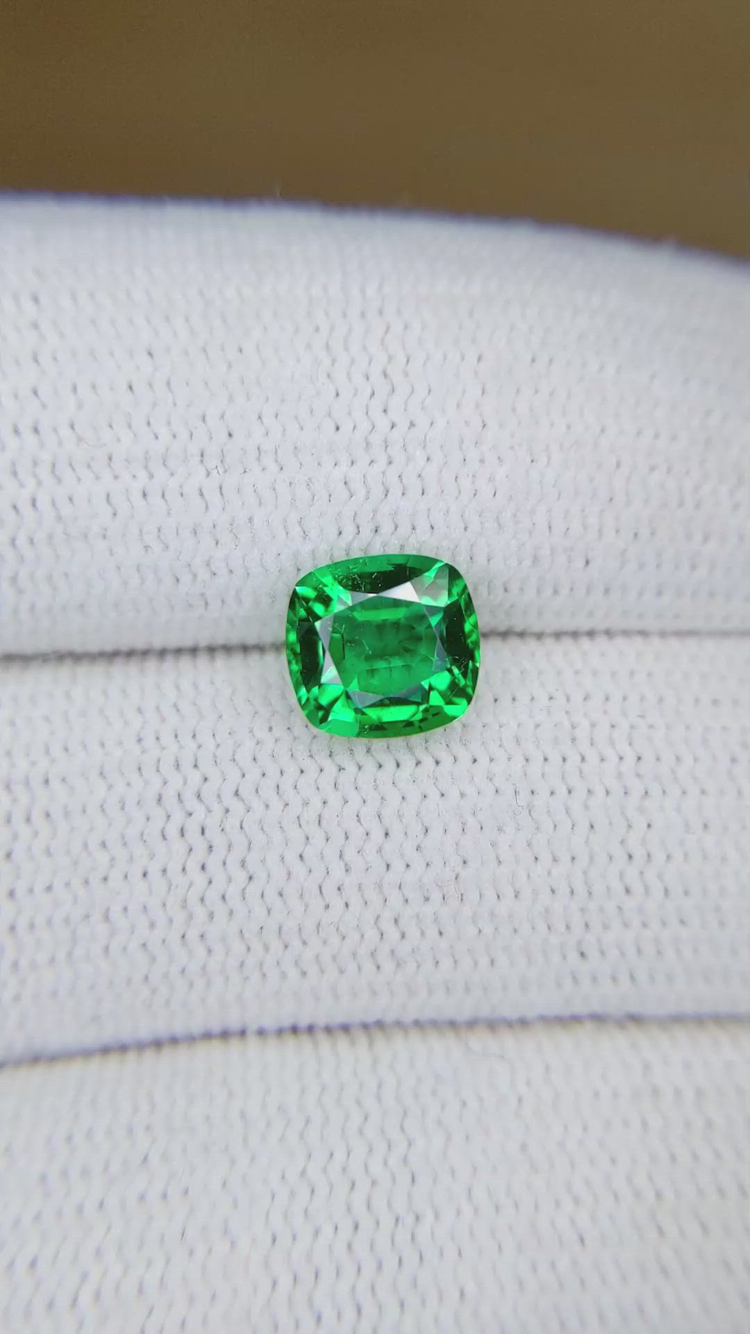 1.63 Ct. Emerald from Zambia Size Video