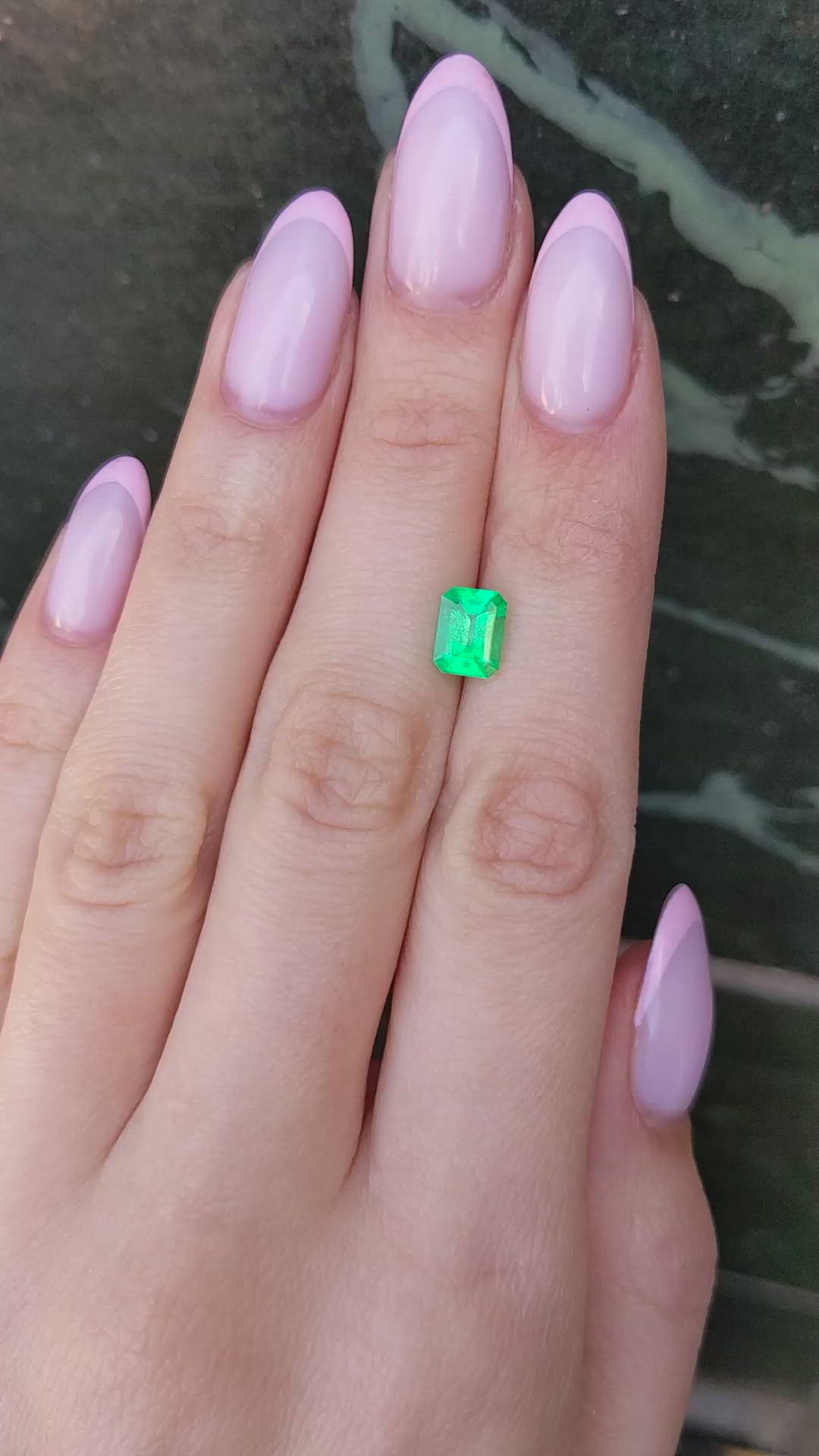 1.32 Ct. Emerald from Colombia Size Video