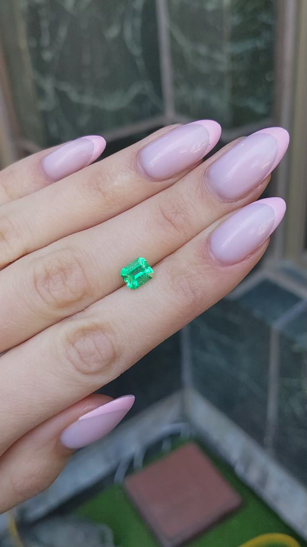 1.12 Ct. Emerald from Colombia Size Video