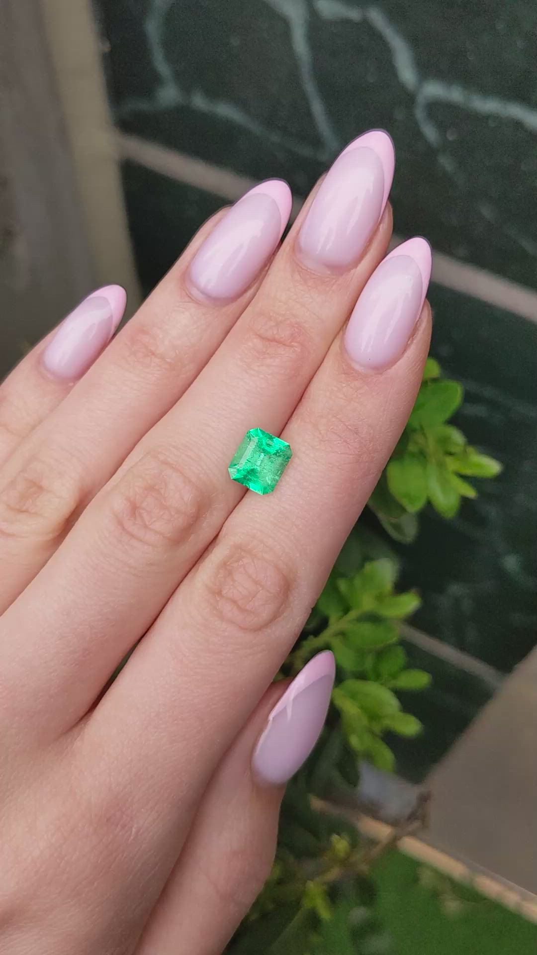 2.15 Ct. Emerald from Colombia Size Video