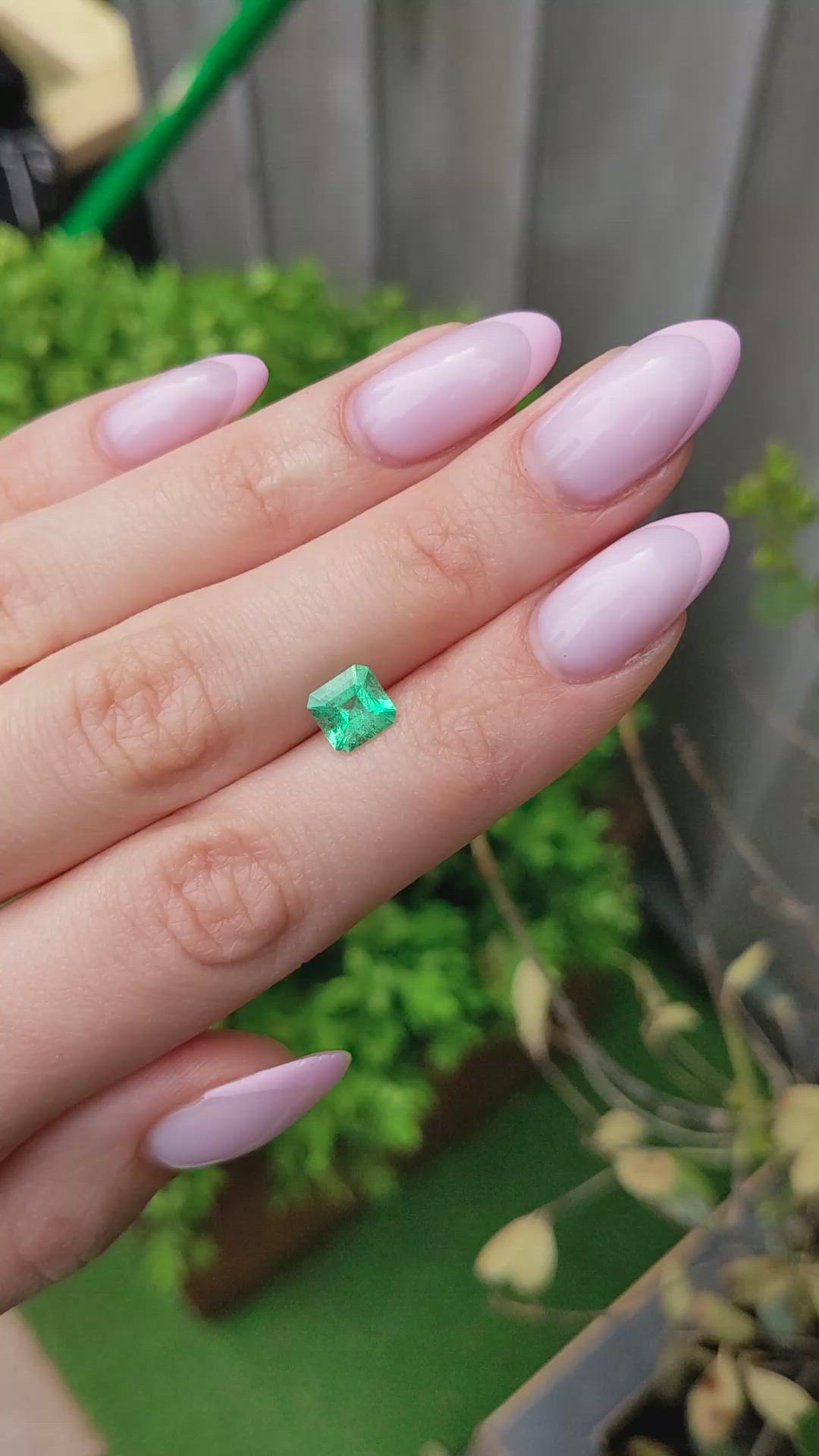 1.31 Ct. Emerald from Colombia Size Video