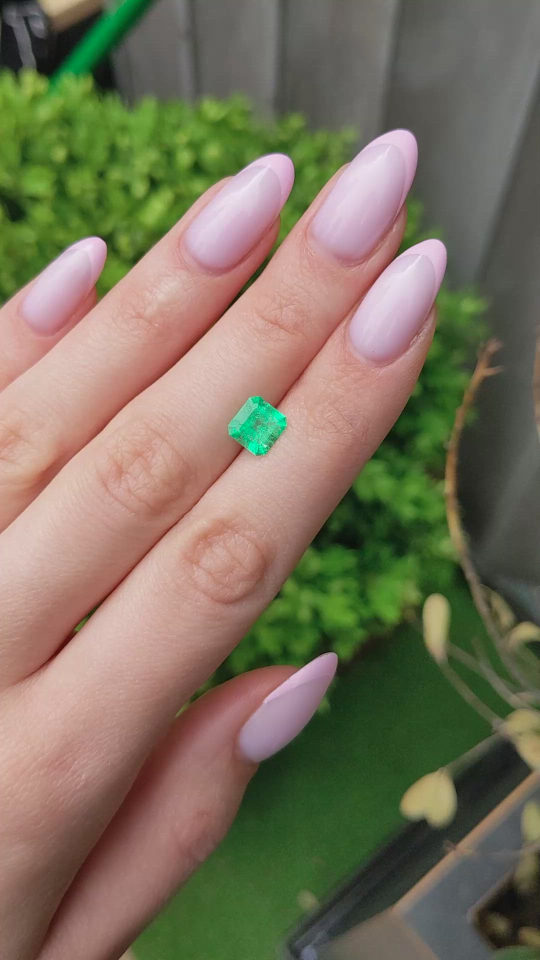 1.51 Ct. Emerald from Colombia Size Video