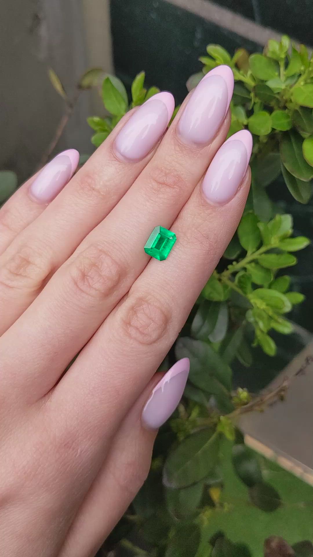 1.46 Ct. Emerald from Colombia Size Video