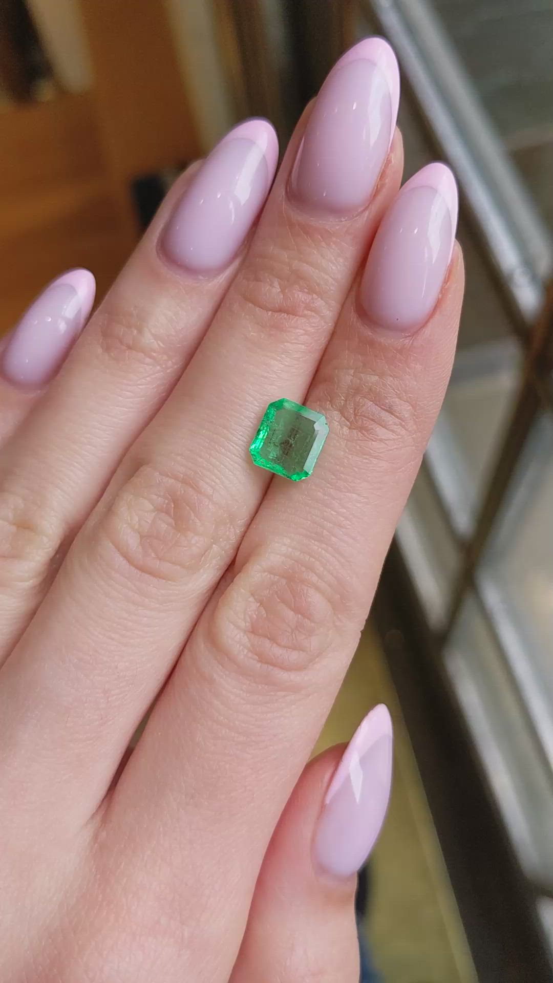 2.05 Ct. Emerald from Colombia Size Video