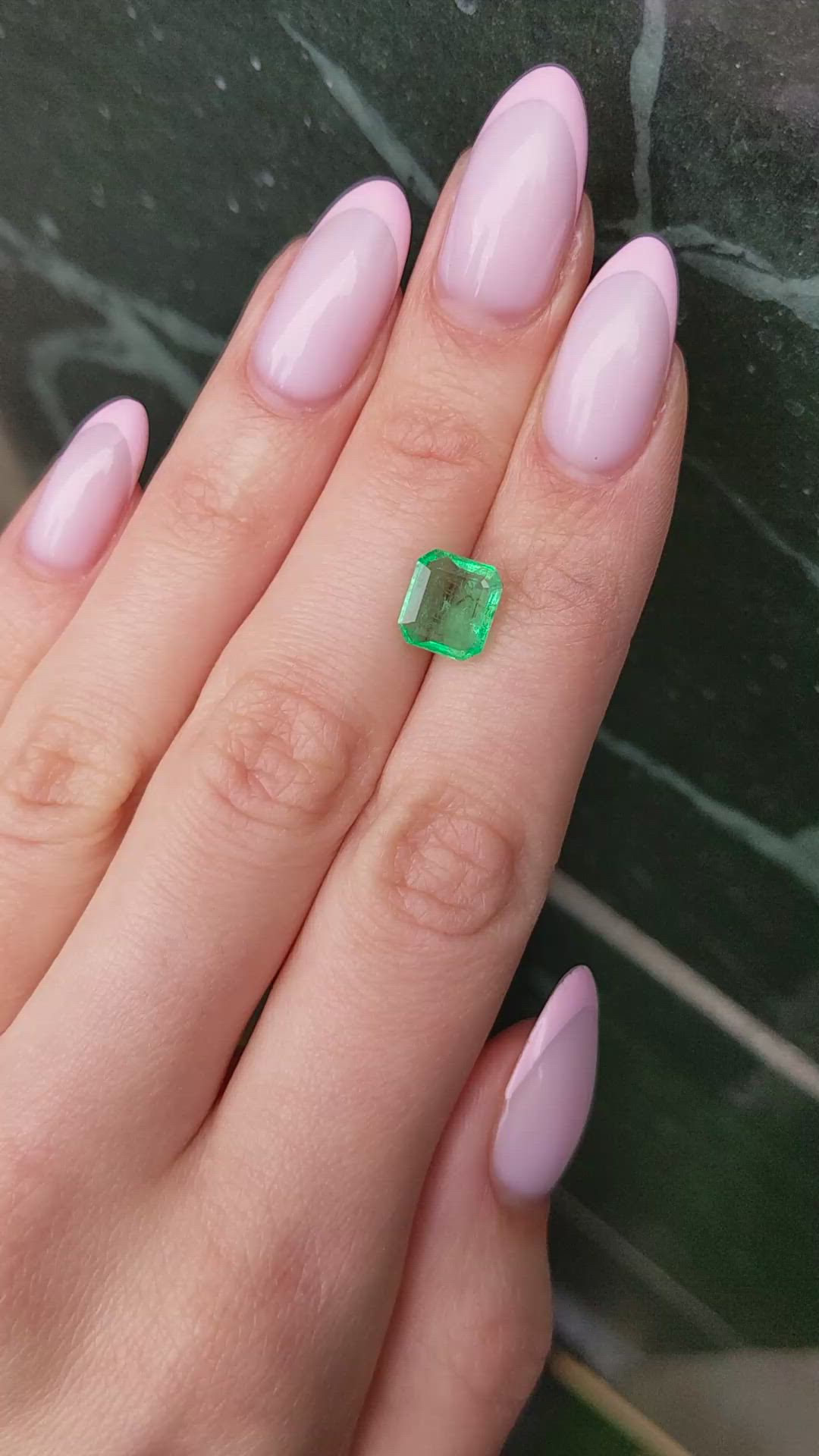 2.05 Ct. Emerald from Colombia Size Video