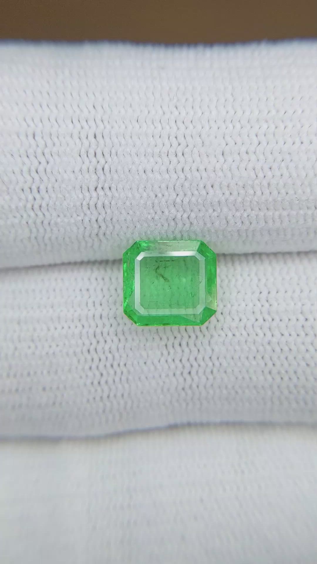 2.05 Ct. Emerald from Colombia Size Video