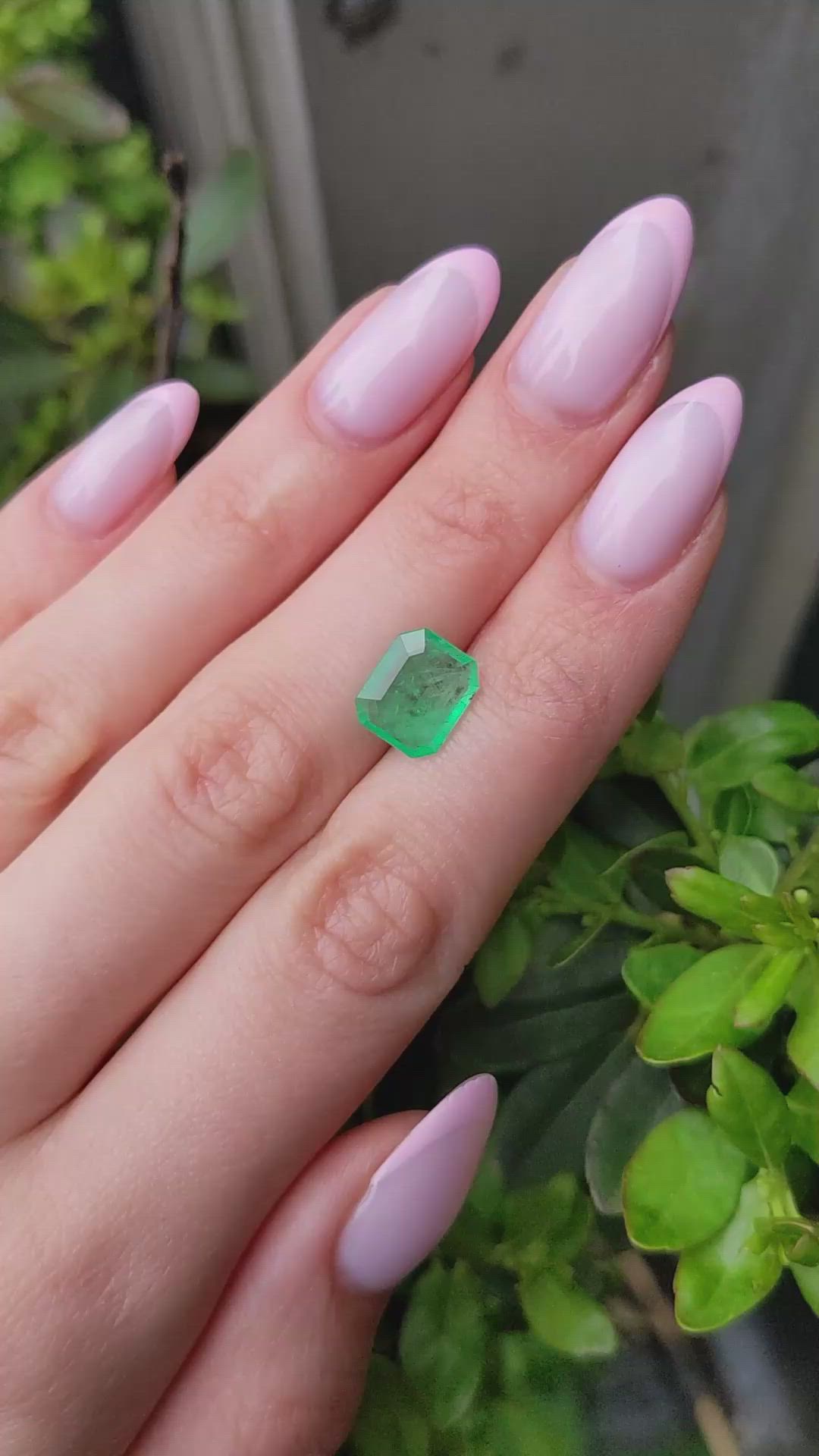 2.05 Ct. Emerald from Colombia Size Video