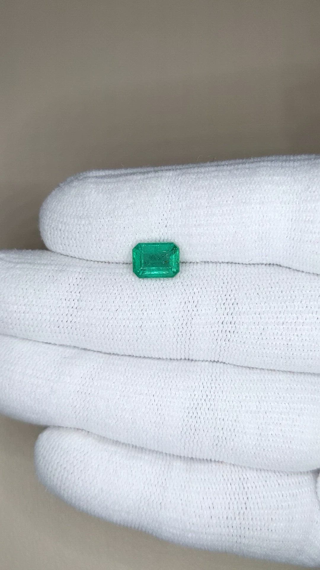 1.82 Ct. Emerald from Zambia Size Video